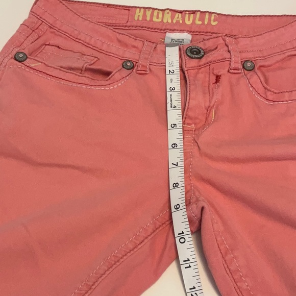 Hydraulic Women’s Pink Capri Jean Size 8 - Picture 8 of 10